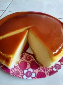 steam custard cake