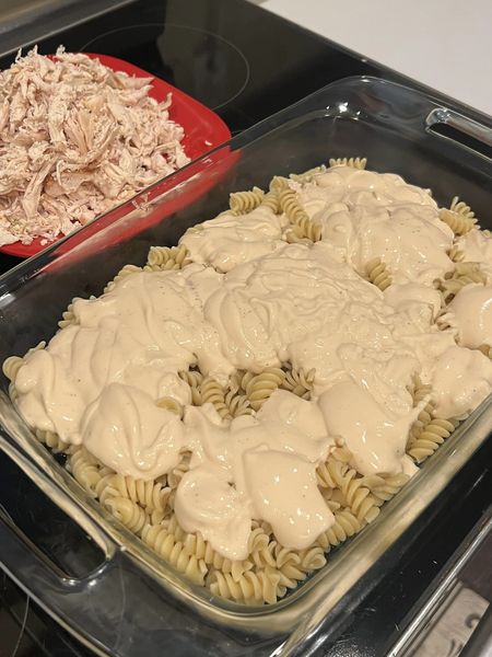 Creamy Chicken Alfredo Bake Cheap Simple Recipes