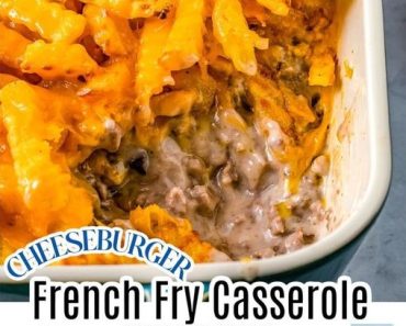 Cheesy Beef and Fries Casserole