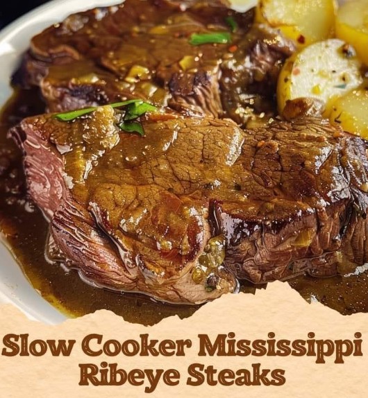 Slow Cooker Mississippi Ribeye Steaks Cheap Simple Recipes