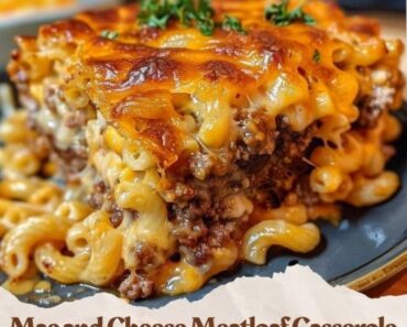 Mac and Cheese Meatloaf Casserole Recipe