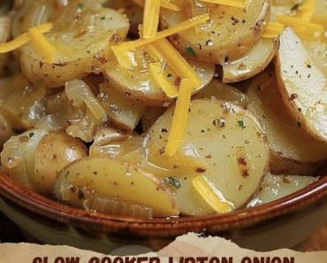 Slow Cooker Lipton Onion Potatoes