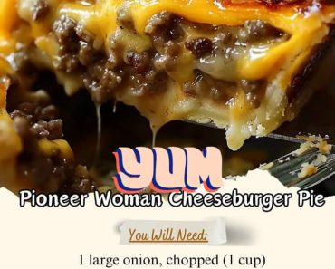 Pioneer Woman Cheeseburger Pie
