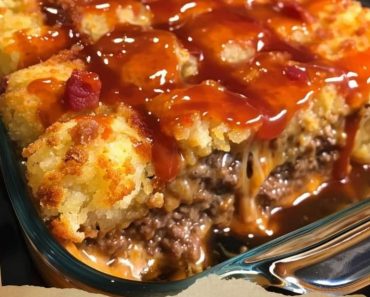 Cheesy Tater Tot Meatloaf Casserole Recipe