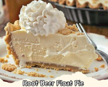Root Beer Float Pie