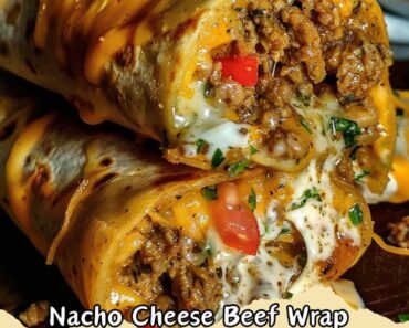 Nacho Cheese Beef Wrap