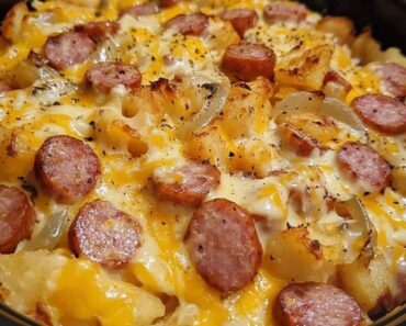 Cozy Comfort Kielbasa Casserole