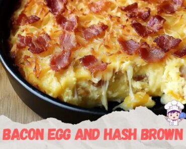 Bacon Egg and Hash Brown Casserole