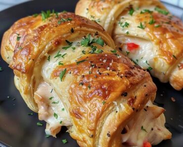 Chicken Stuffed Crescent Rolls