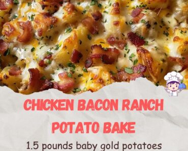 Chicken Bacon Ranch Potato Bake