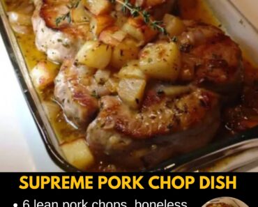 SUPREME PORK CHOP DISH