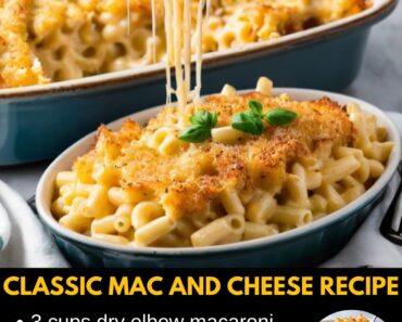 Classic Mac and Cheese recipe