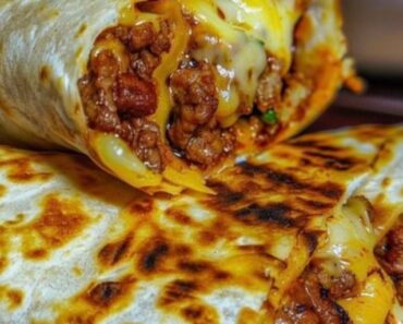 SLOPPY JOE GRILLED BURRITOS