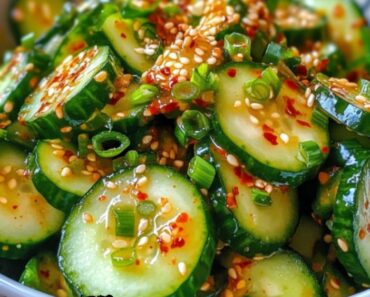 Spicy Korean Cucumber Salad