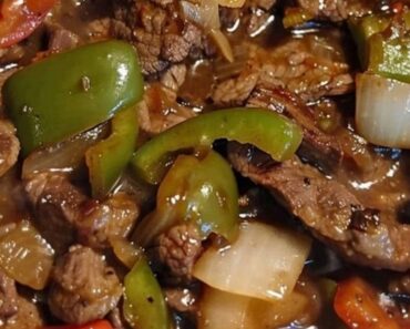 PEPPER STEAK IN A CROCK POT