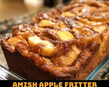 Amish Apple Fritter Bread