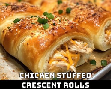 Chicken Stuffed Crescent Rolls