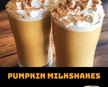 Pumpkin Milkshakes