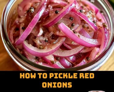 How to Pickle Red Onions