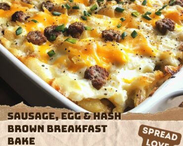 Sausage, Egg & Hash Brown Breakfast Bake