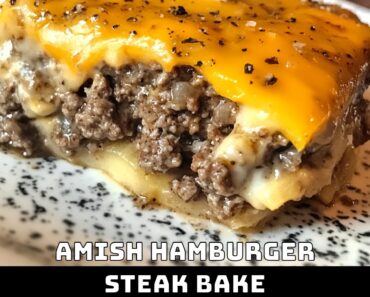 Amish Hamburger Steak Bake