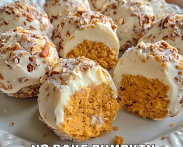 No Bake Pumpkin Cheesecake Balls