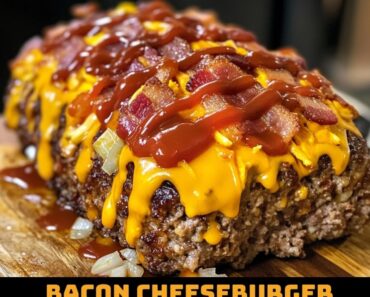 Bacon Cheeseburger Meatloaf