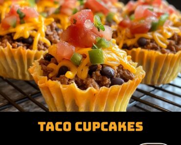 Irresistible Taco Cupcakes