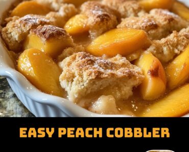 Easy Peach Cobbler