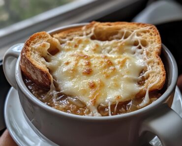 French Onion Soup with Gruyère Cheese