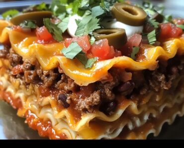 Taco lasagna