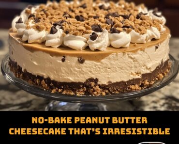 No-Bake Peanut Butter Cheesecake