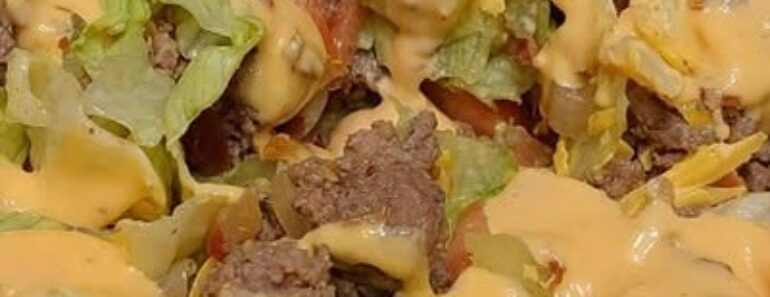 Big Mac Salad Recipe