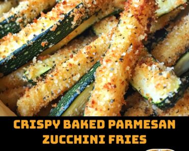 Crispy Baked Parmesan Zucchini Fries