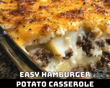 Easy Hamburger Potato Casserole Easy Hamburger Potato Casserole