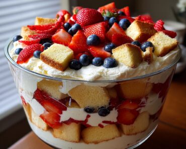 Heavenly Berry & White Chocolate Trifle