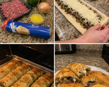 Philly Cheesesteak Stuffed Cheesy Breadsticks Philly Cheesesteak Stuffed Cheesy Breadsticks