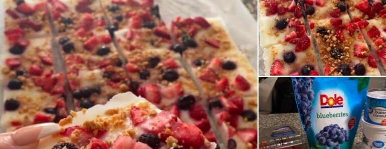 Frozen Yogurt Bark Frozen Yogurt Bark