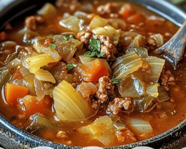 Hearty Cabbage Soup with Ground Beef Hearty Cabbage Soup with Ground Beef