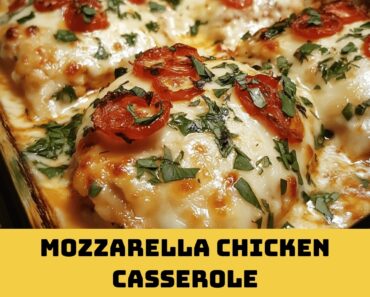 Mozzarella Chicken Casserole