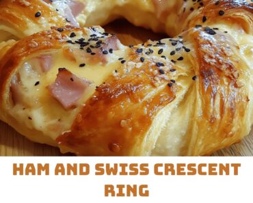 Ham and Swiss Crescent Ring