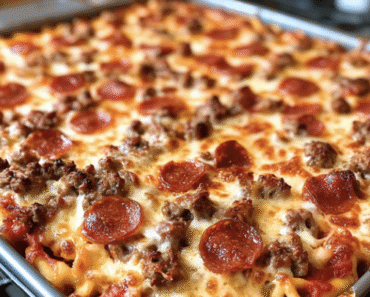 Meat Lovers Pizza Casserole