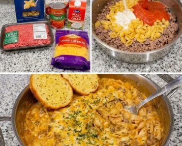 Creamy Beef & Shells.26 Creamy Beef & Shells.26