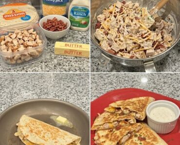Cheesy Ranch Quesadillas.26 Cheesy Ranch Quesadillas.26