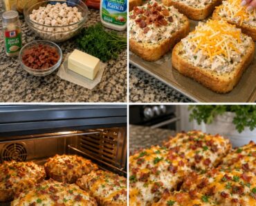 Chicken Ranch Garlic Toast Chicken Ranch Garlic Toast