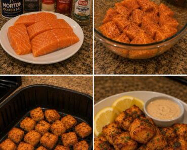 Air Fryer Salmon Bites Air Fryer Salmon Bites