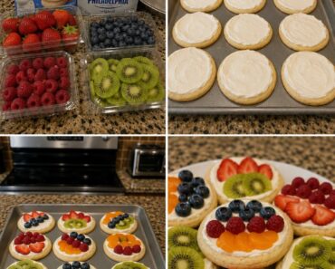 Fruit Pizza Cookies Fruit Pizza Cookies