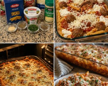 Baked Meatball Casserole Baked Meatball Casserole