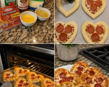Pizza Heart Buns
