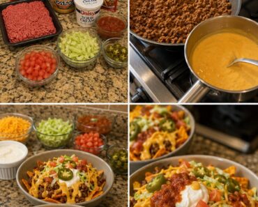 Loaded Doritos Taco Cheese Bowls